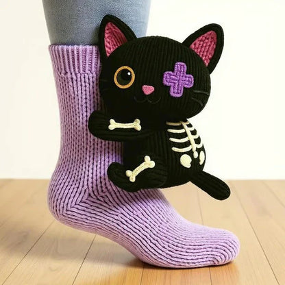 Calcetines estampado animal